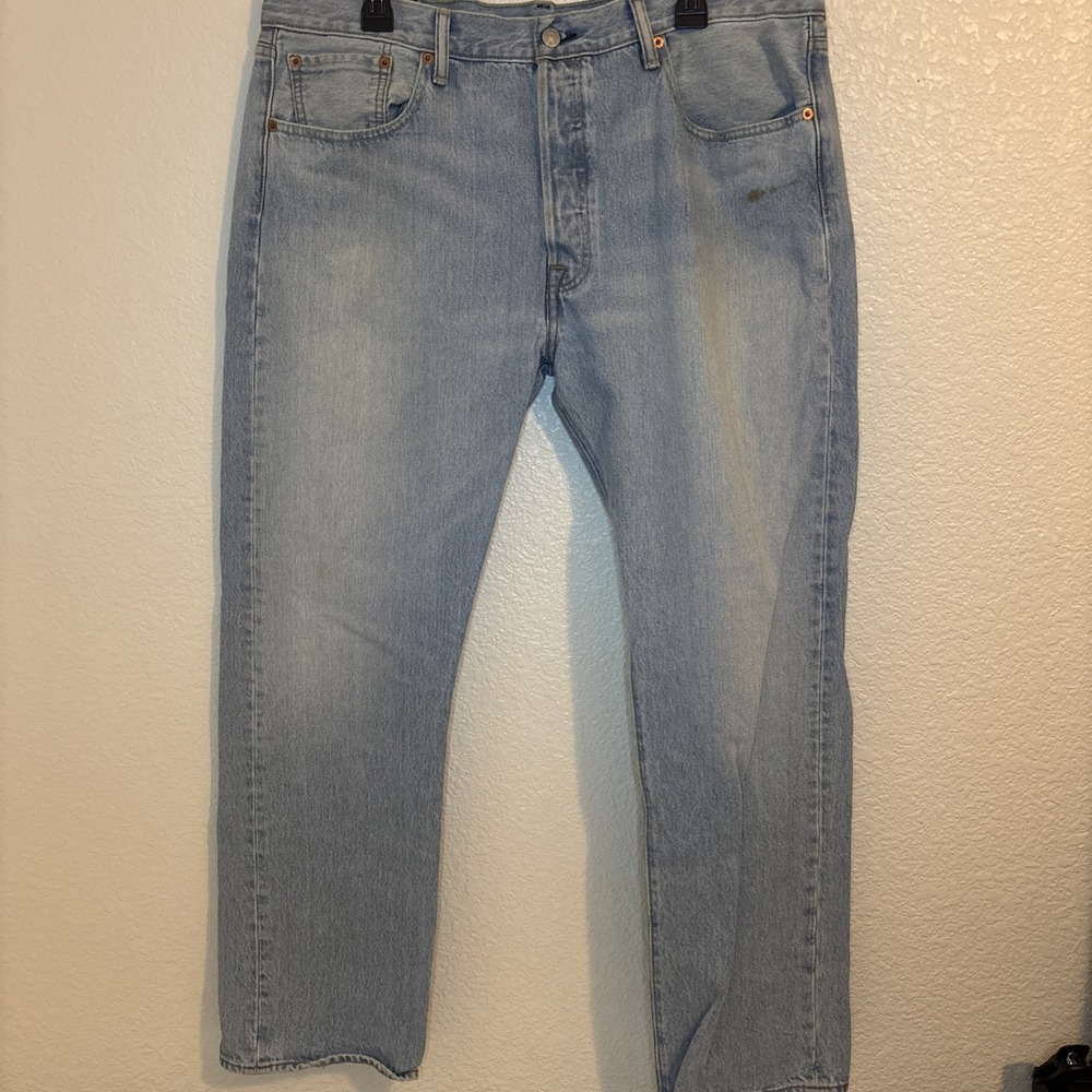 MENS LEVIS 501 JEANS 38x30